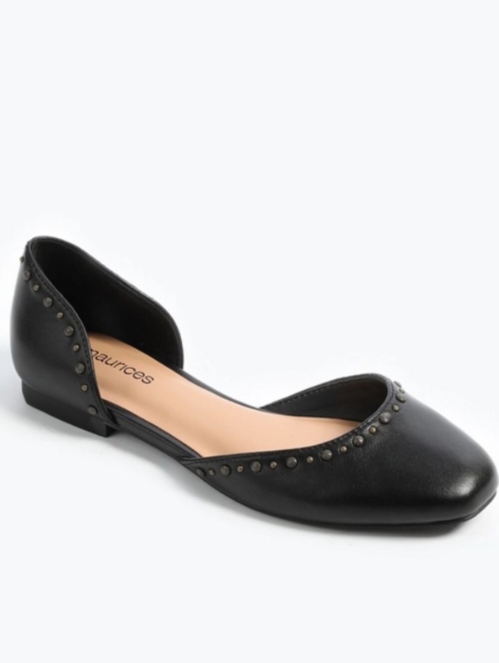 Maurices Greta Studded Flats Sz 8